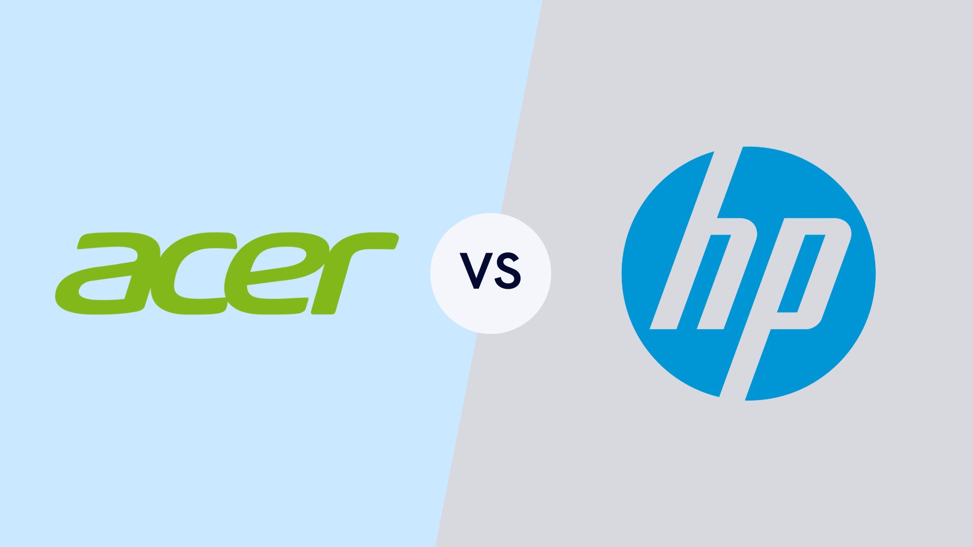 acer vs hp laptops