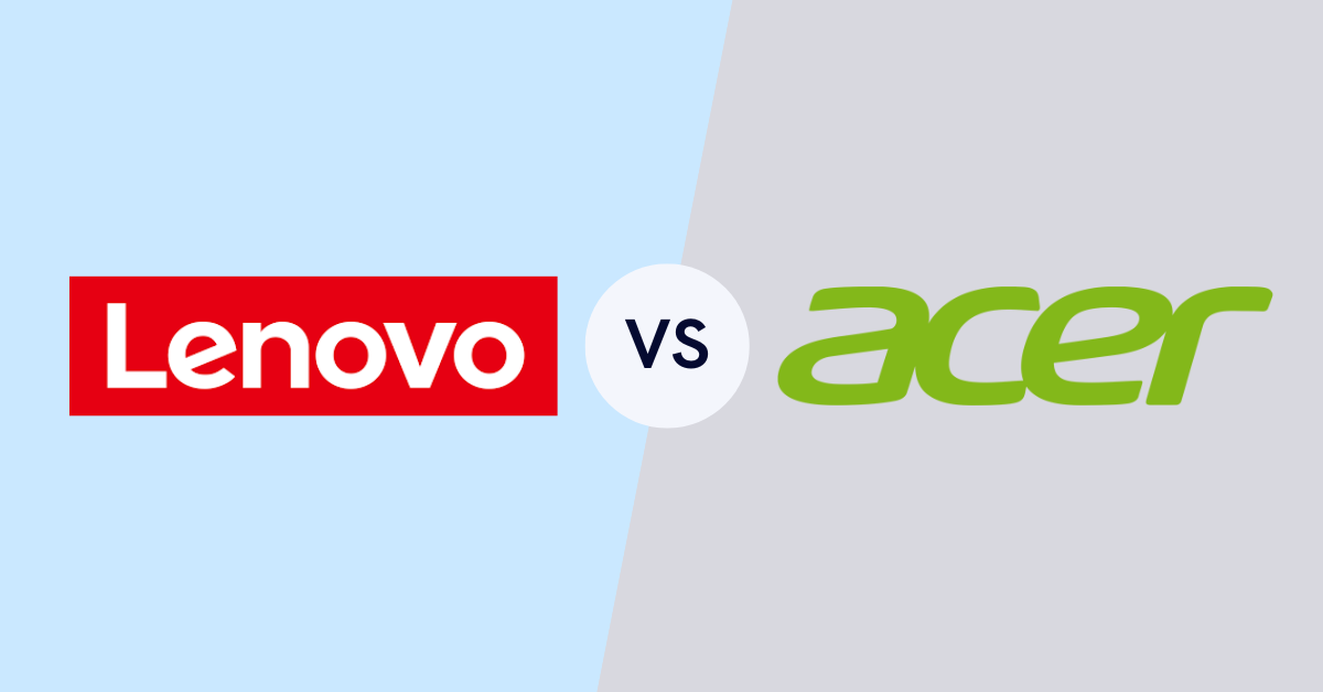 Lenovo vs Acer laptops